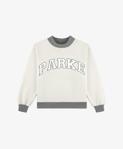 Parke Inside Out Mockneck Sweatshirt Stormy