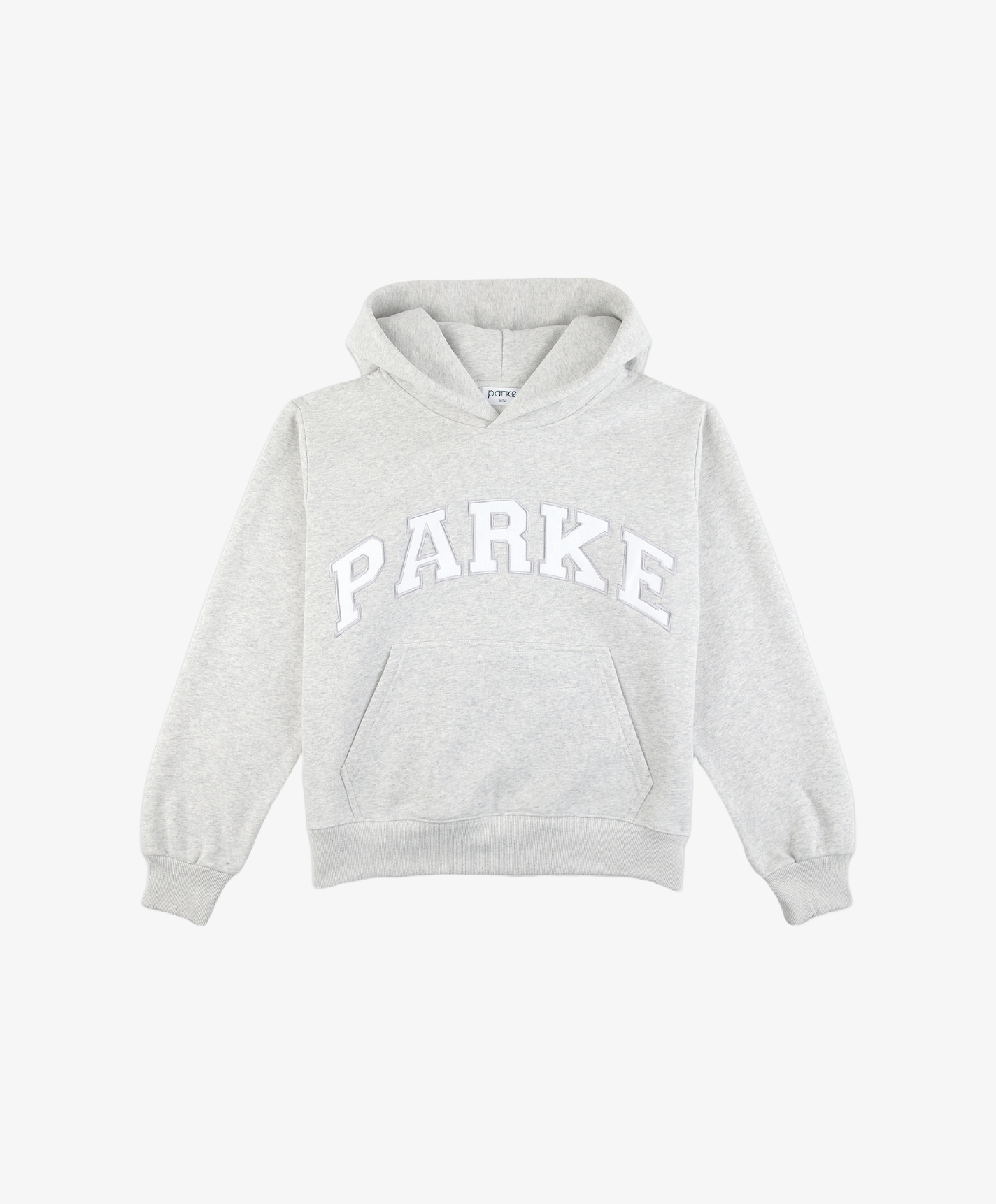 Parke-Varsity-Hoodie-Sweatshirt-White Parke Varsity Hoodie Sweatshirt White