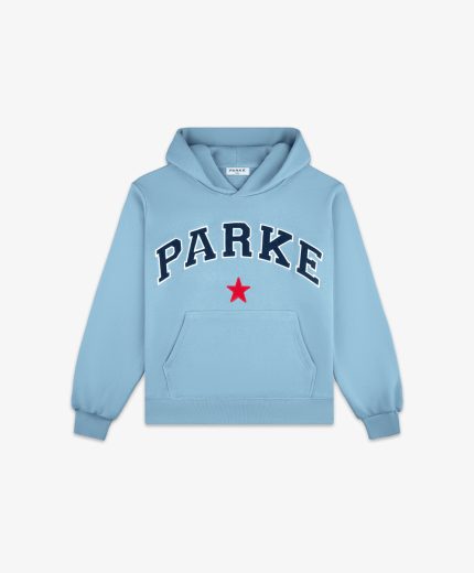 Parke Varsity Star Hoodie Navy